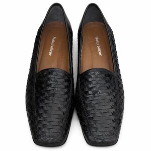 SOUL Naturalizer Bebe Woven Loafers Black Comfort Flats 8N NEW No Tags